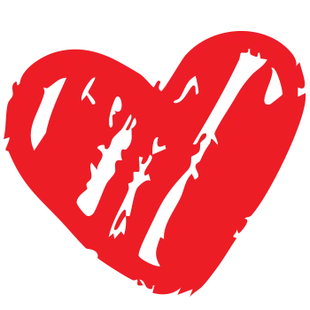 Icona di un cuore stilizzato